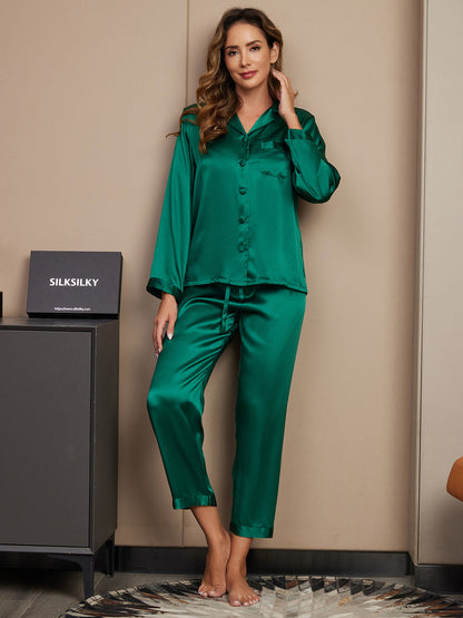 Luxora™ | Satin Pyjama Set