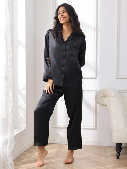Luxora™ | Satin Pyjama Set