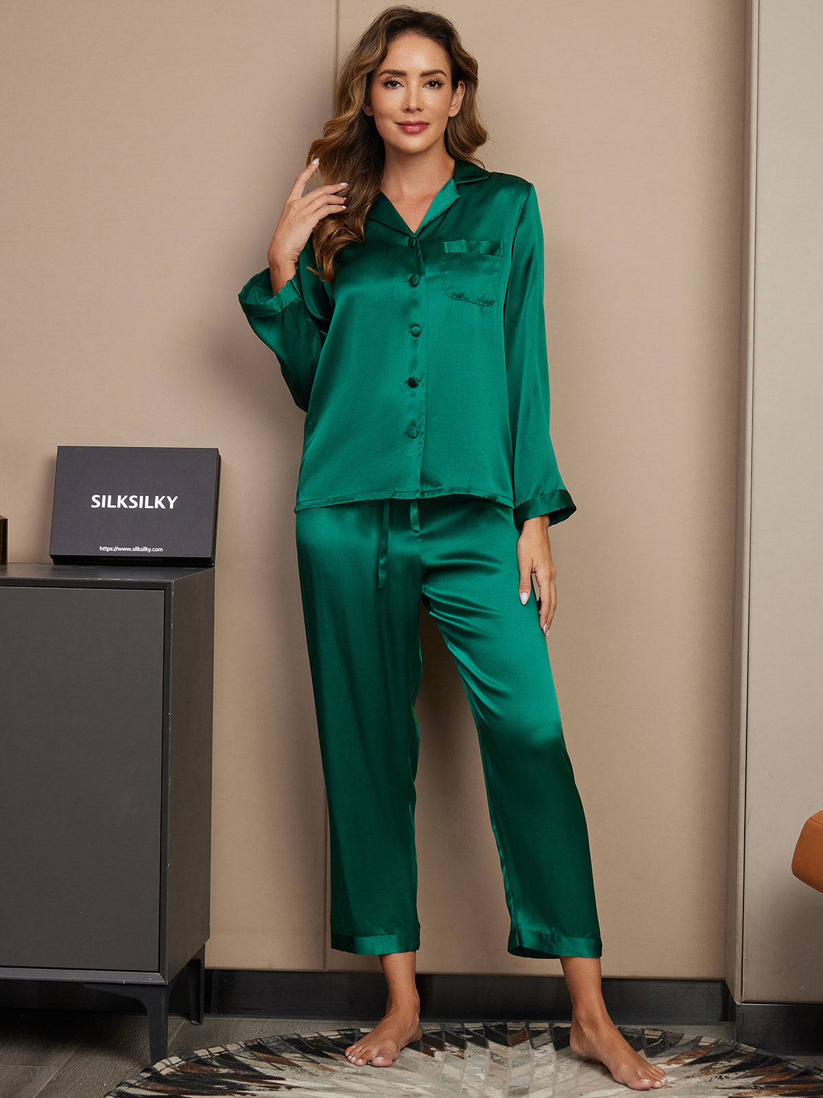 Luxora™ | Satin Pyjama Set