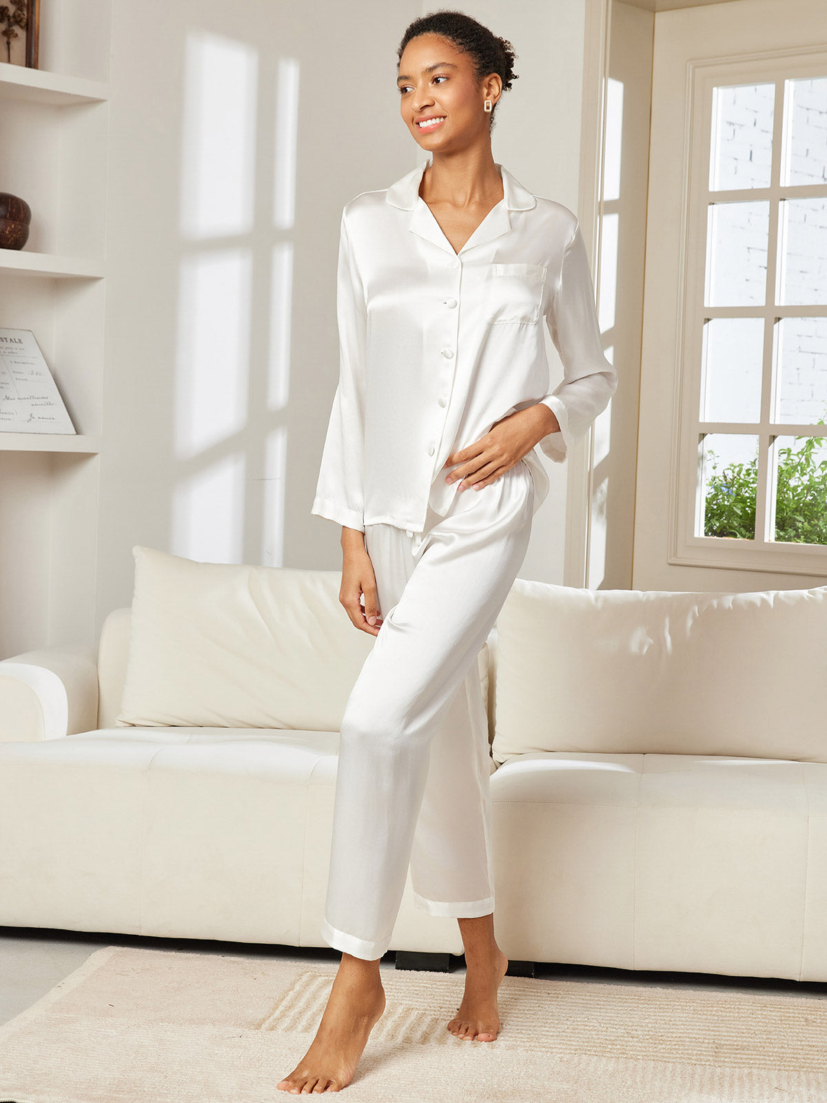 Luxora™ | Satin Pyjama Set
