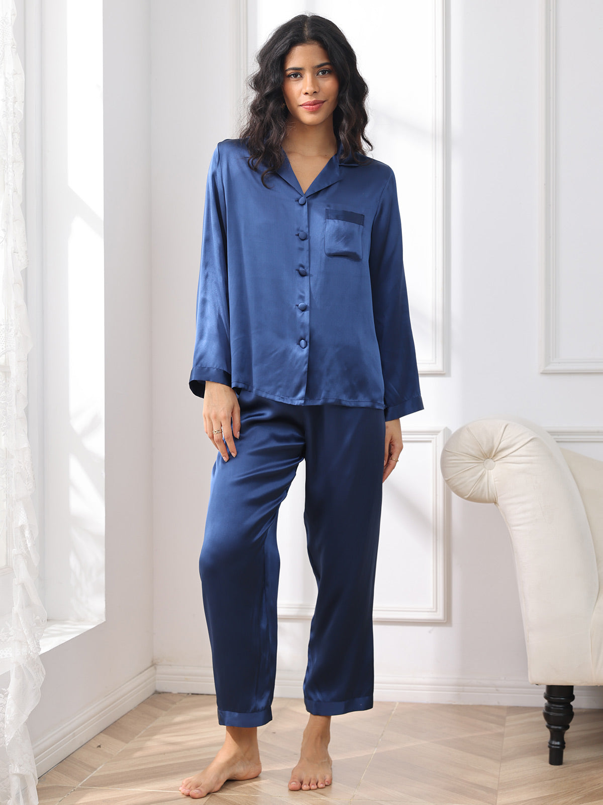 Luxora™ | Satin Pyjama Set