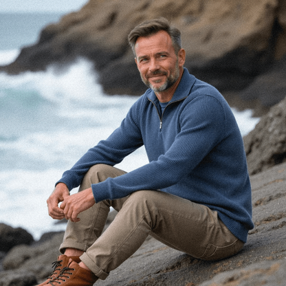 Simon™ herresweater stilfuld, komfortabel og alsidig