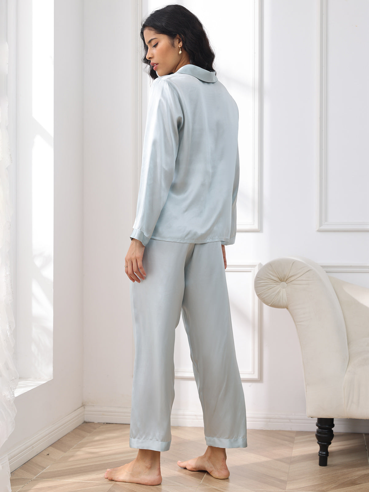 Luxora™ | Satin Pyjama Set
