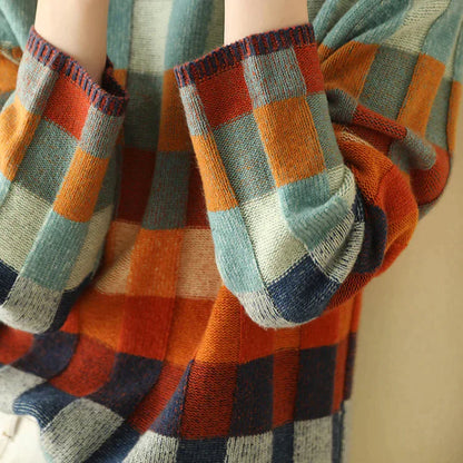 Romina - Col roulé patchwork Cashmere Couture